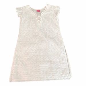Zola Kids White Embroidered Dress or Long Tunic